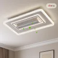Remote Control Bladeless Ceiling Fan with Dimmable LED Light - FL01A thumbnail 1