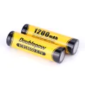 Doublepow 1200mAh Rechargeable lithium battery 2 Piece thumbnail 2