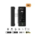 Tuya WiFi G4 Smart Face & Fingerprint Lock for Glass Door thumbnail 1
