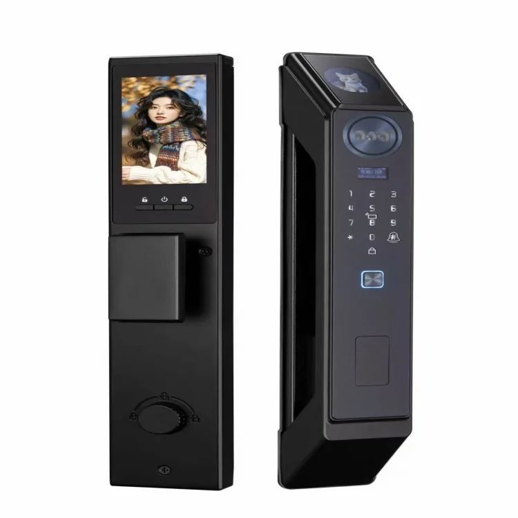 L28 Smart 3D Face & Palm Vein Door Lock with Video Intercom - ছবি 2