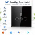 Wifi Smart Fan Switch Black thumbnail 1